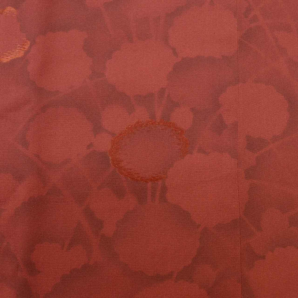 Vintage Japanese Kimono | Michiyuki Coat | Purple Red Silk | Floral Embroidery | Unused | Sustainable | uu1902b