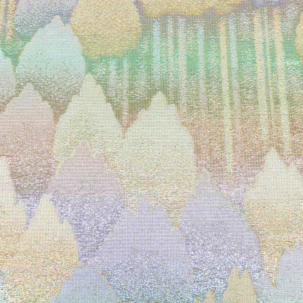 Vintage Japanese Obi | Fukuro Obi | Silk | Tree Pattern | Hikihaku | Sawari Sadamu | Special Selection | Sustainable | uu1969b