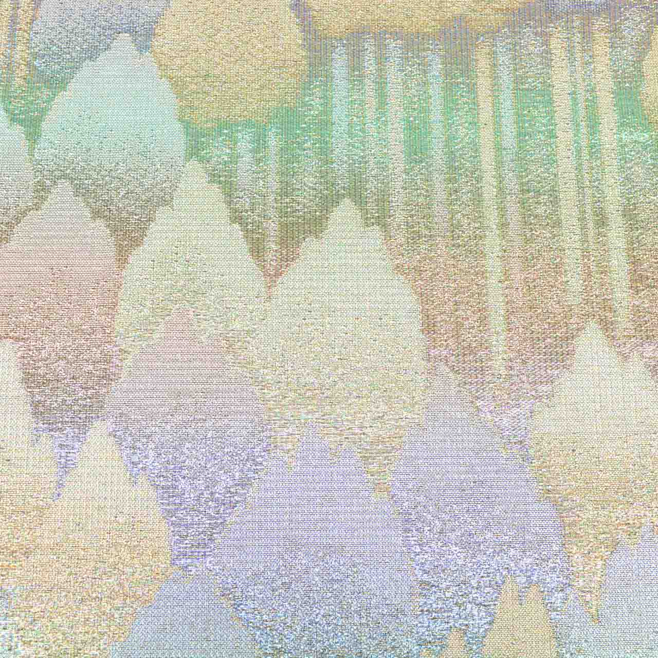 Vintage Japanese Obi | Fukuro Obi | Silk | Tree Pattern | Hikihaku | Sawari Sadamu | Special Selection | Sustainable | uu1969b