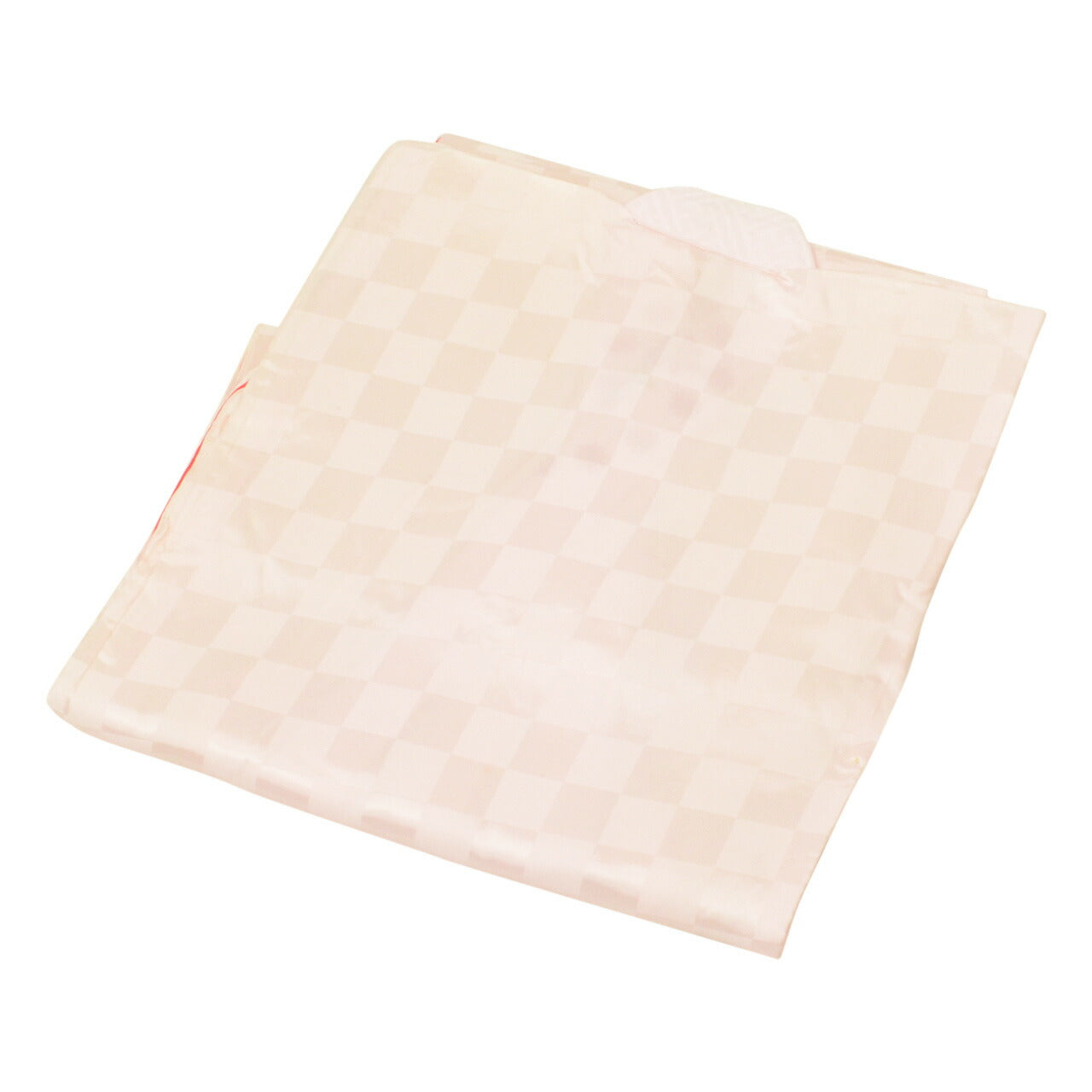 [Used] Recycled Kimono for Baby Girl, One-Piece, Pure Silk, Ready-Made, Sleeve Length 47.0cm (18.5in), Body Length 98.0cm (38.6in), White, Ball and Seasonal Flower Pattern, Comes with Undergarment, Baby, Gold Embellishments, First Kimono uu1989b 