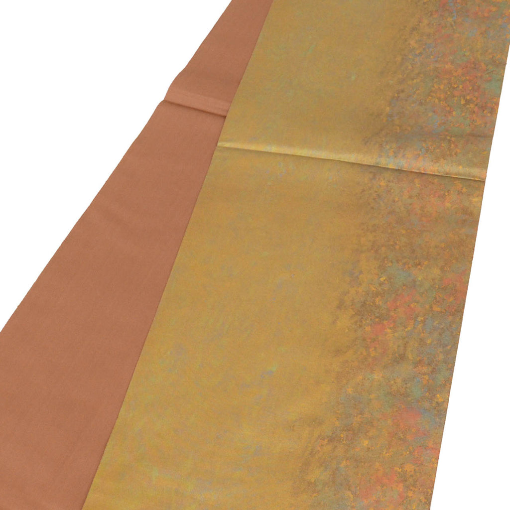 Vintage Japanese Obi | Fukuro Obi | Silk | Maki-nori Scatter Pattern | Hakuya Seibei | Traditional Craft Master | Sustainable | uu2021b