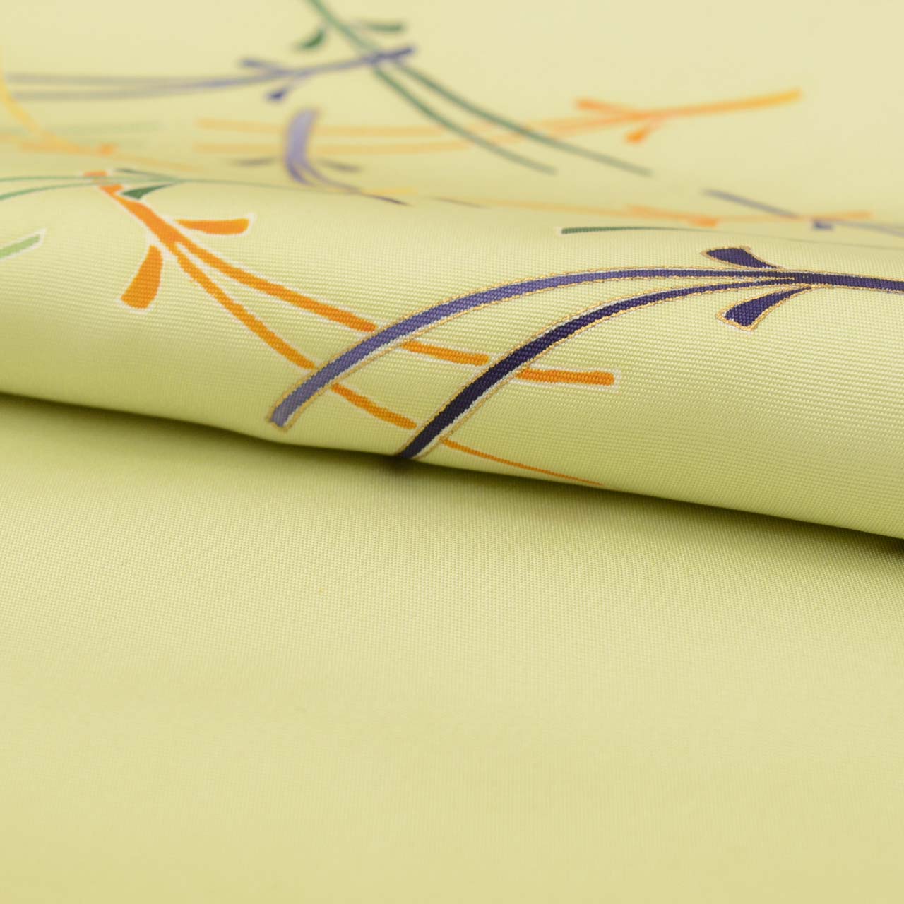 Vintage Japanese Obi | Nagoya Obi | Silk | Pine Needle | Gold Foil | Semi-formal | Sustainable | uu2066b