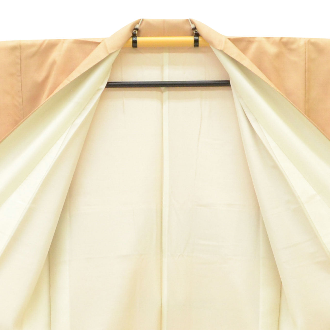 Vintage Japanese Kimono | Yuki Tsumugi | Brown Silk | Solid | UNESCO Heritage | Size M | Sustainable | uu2148b