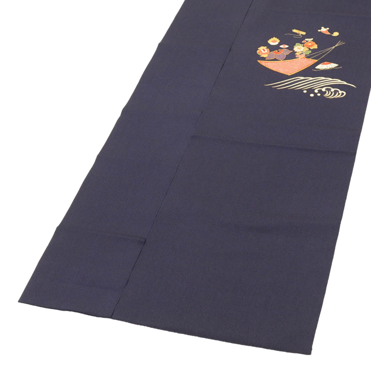 Vintage Japanese Obi | Nagoya Obi | Purple Silk Crepe | Takarazukushi | Gold Embroidery | Echigoya | Excellent | Sustainable | uu2187b