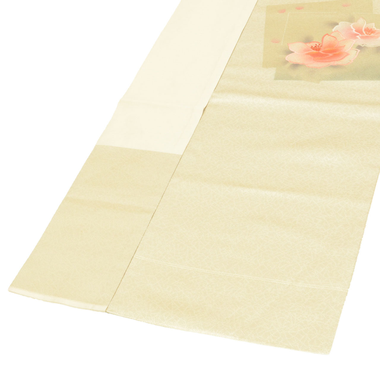 Vintage Japanese Obi | Nagoya Obi | Silk | Floral Embroidery | Gold Silver Thread | Semi-formal | Sustainable | uu2188b