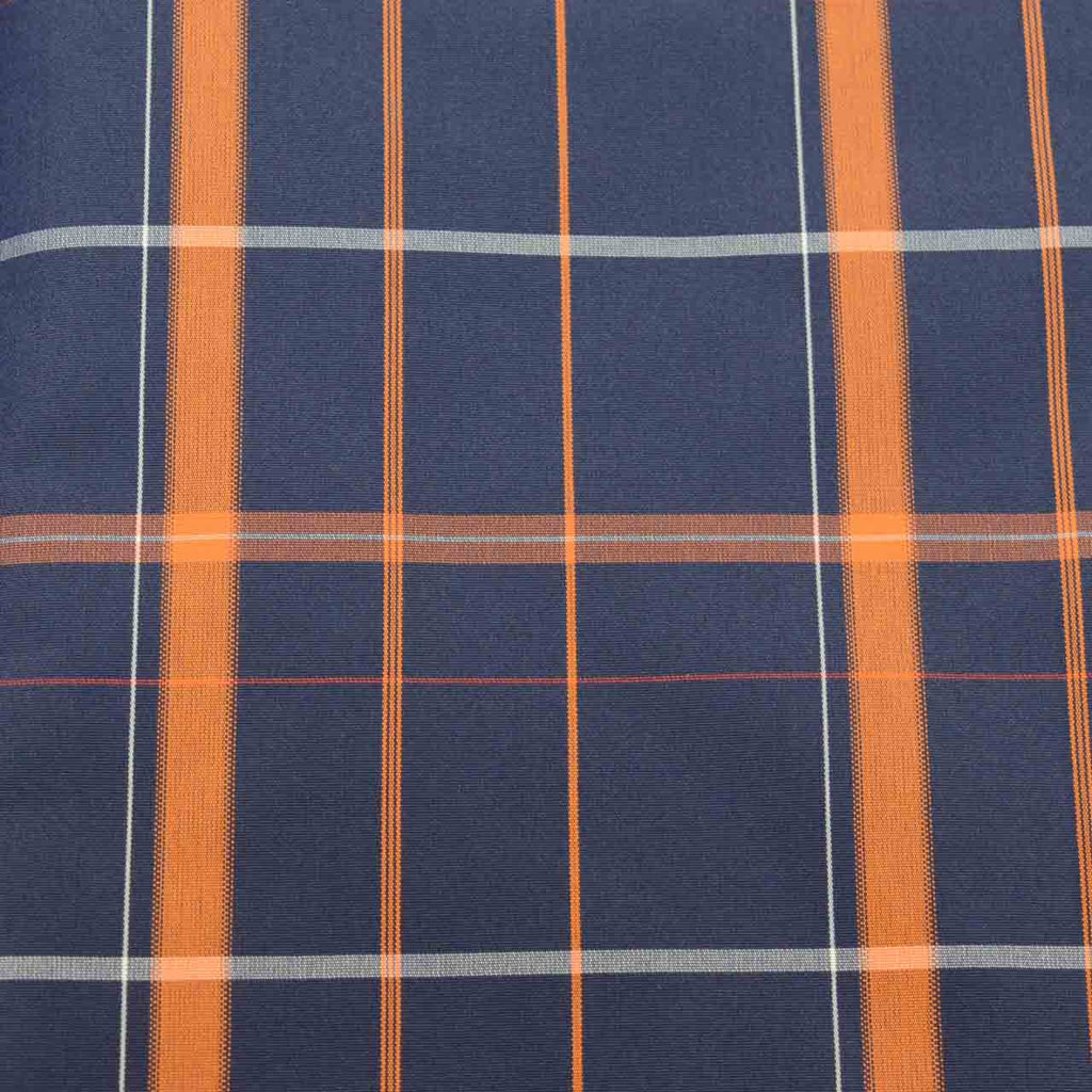Vintage Japanese Kimono | Women's Komon Ensemble | Navy Synthetic | Lattice Pattern | Unused | Size M | Sustainable | uu2206b
