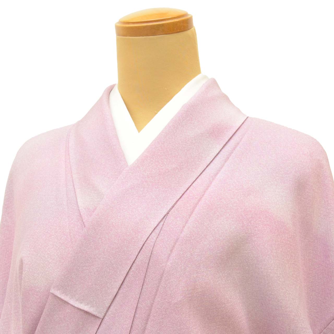 [Used] Recycled Kimono, Komon Kimono, Pure Silk, Size L, Excellent Condition, Length 161.5cm (63.6in), Sleeve Length 63.3cm (24.9in), Lined, Ready-made, Beautiful Condition, Purple Gradation, SILK, Reuse uu2213b 