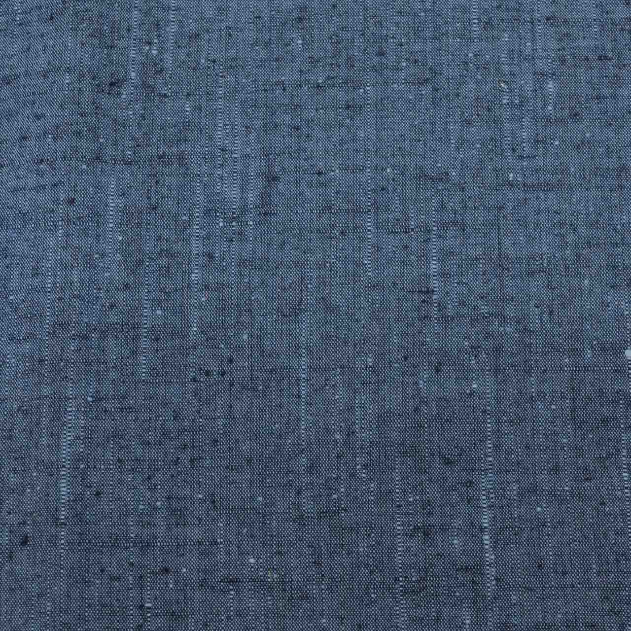 [Used] Recycled Men's Haori Jacket, Men's, Pure Silk, Tsumugi, Length 75.0cm (29.5in), Sleeve Length 70.5cm (27.8in), Navy, Plain, with Haori Cord, SILK, Reuse uu2252b 