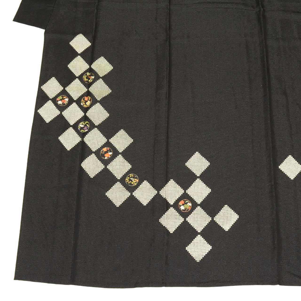Vintage Japanese Kimono | Tsukesage | Silk | Unlined | Tall Plus Size LL | Sustainable | uu2281b