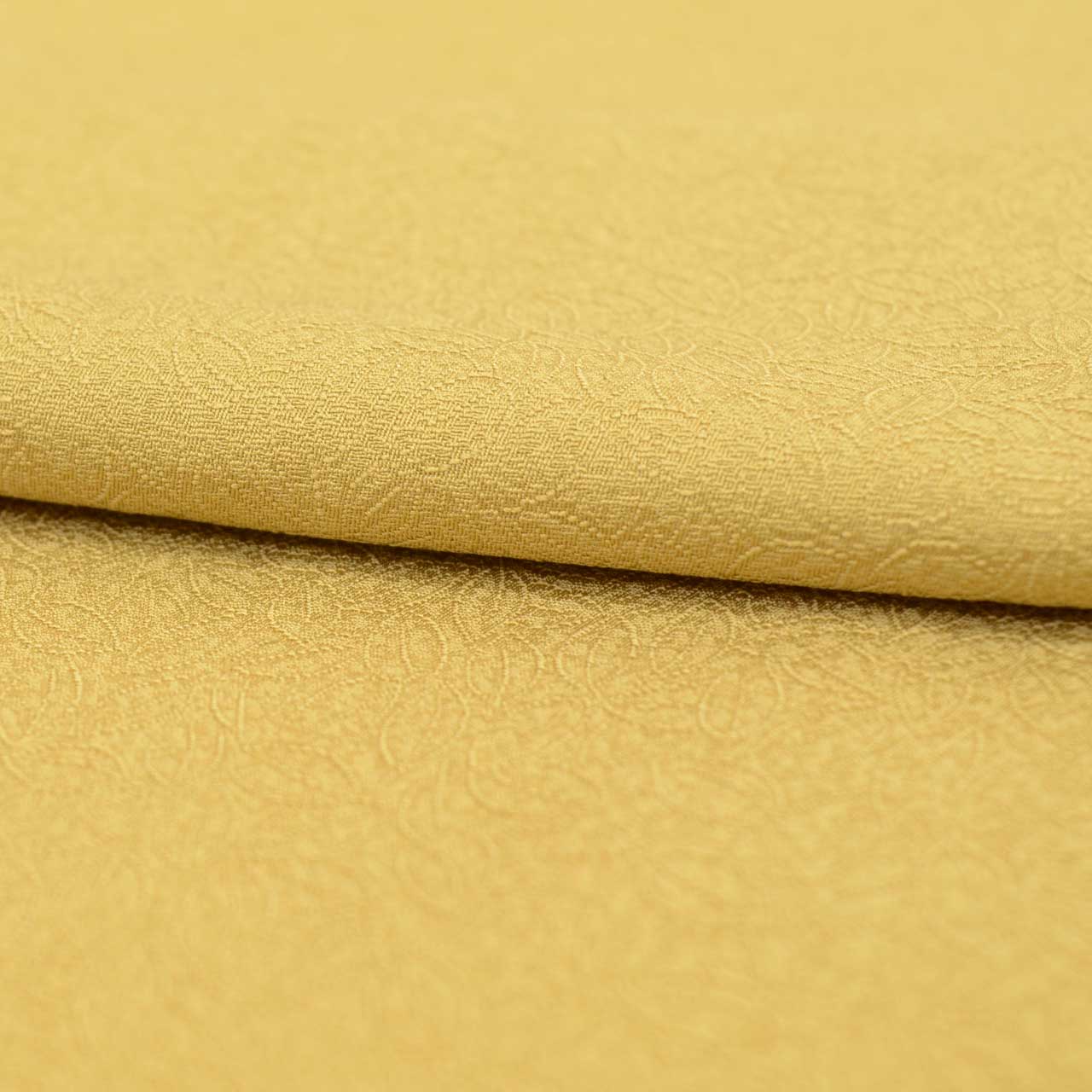 Vintage Japanese Kimono | Summer Iro-Muji | Brown Silk | Tea Leaf Weave | One Crest | Unlined | Size L | Sustainable | uu2282b