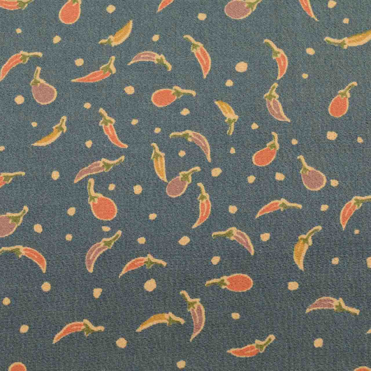 [Used] Recycled Kimono, Komon style, Pure Silk, Size M, Excellent Condition, Length 160.0cm (63.0in), Sleeve Length 62.8cm (24.7in), Lined, Ready-made, Green, Vegetable and Arare pattern, Silk, Reuse uu2306b 