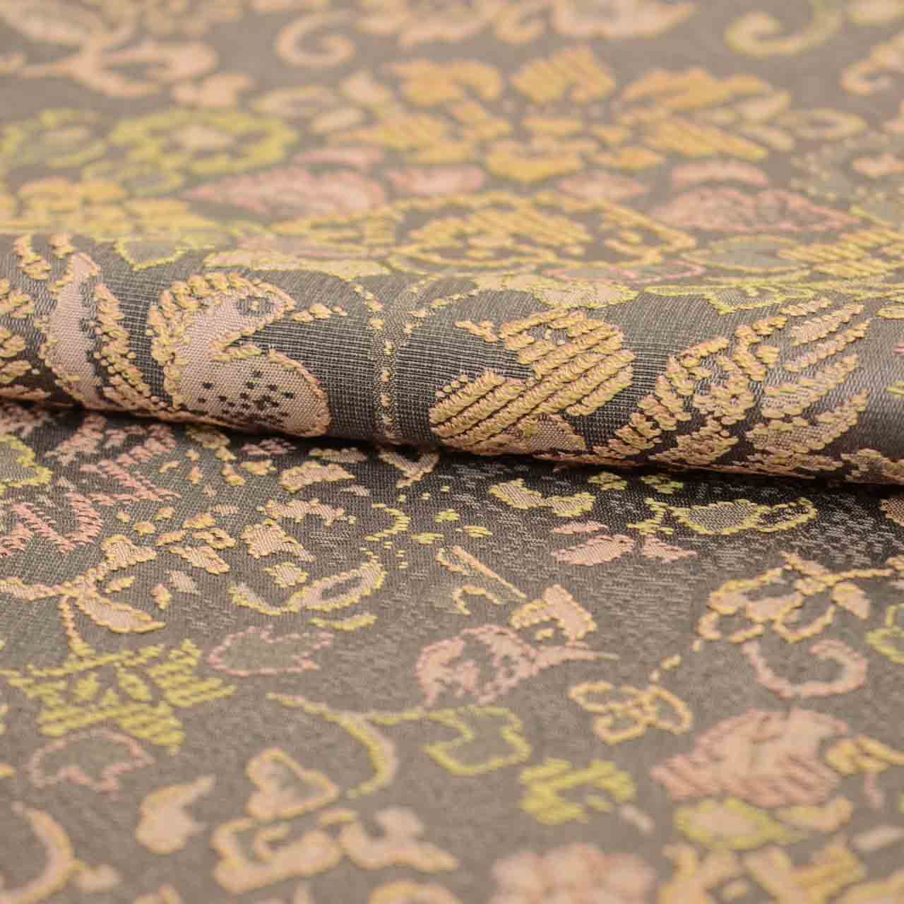 Vintage Japanese Kimono | Omeshi | Silk | Jinsen Sarasa | Maeda Jinsen | New Harebare Guard | Tall Size LL | Sustainable | uu2375b