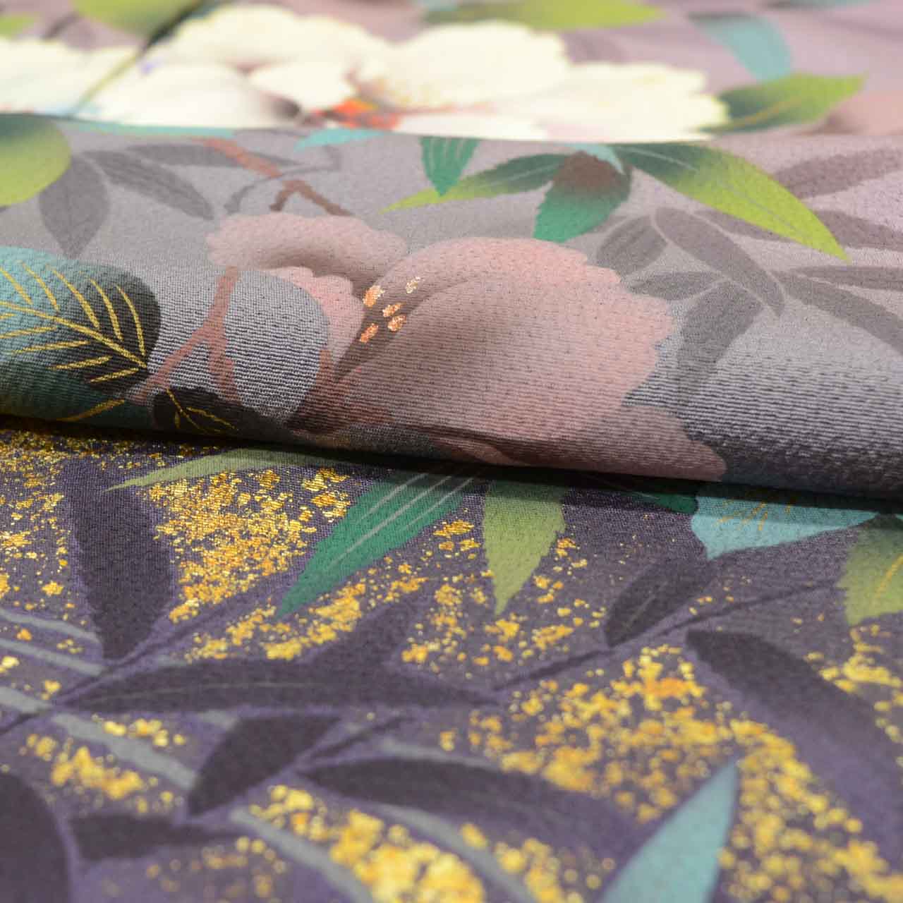 [Used] Recycled Kimono, Furisode (long-sleeved kimono), Vintage Furisode, Pure Silk, LL Size (Length 166.0cm (65.4in), Sleeve Length 70.5cm (27.8in)), Suitable for Tall Women, Larger Size, Silk, Reused, uu2380b 