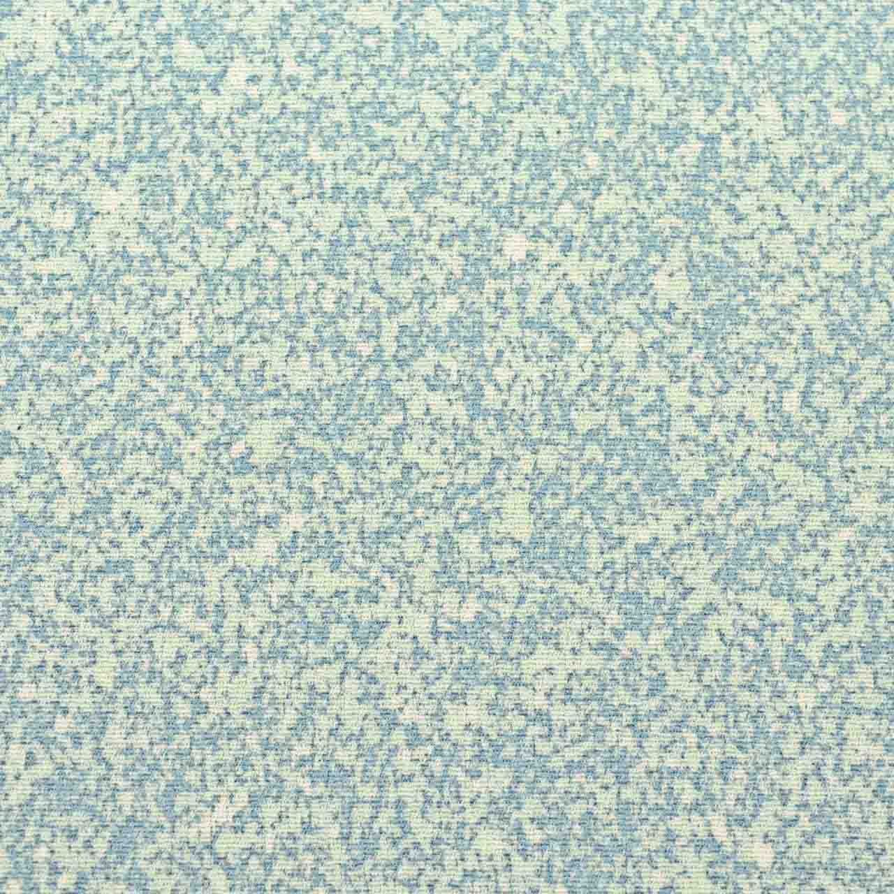 [Used] Recycled Kimono, Komon style, Pure Silk, Size M, Excellent Condition, Length 157.0cm (61.8in), Kyo-Yuzen artist Matsui Seisei, Sleeve length 63.3cm (24.9in), Lined, Ready-made, Signed, Blue mottled, Silk, Reused uu2582b 
