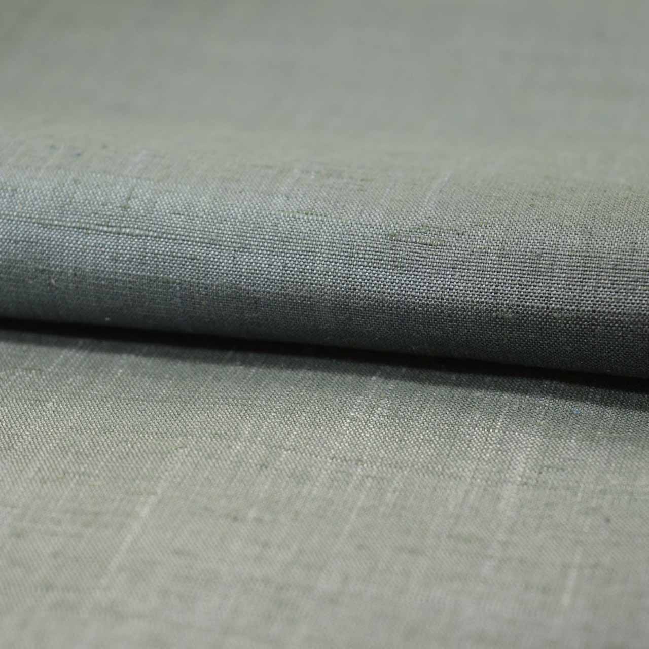 Vintage Japanese Kimono | Men's Yuki Tsumugi | Blue Gray Silk | UNESCO Heritage | Pearl-tone | Tall Size LL | Sustainable | uu2583b
