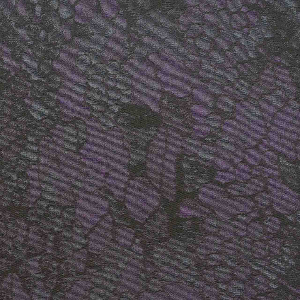 Vintage Japanese Kimono | Omeshi Kimono | Black Silk | Grape Pattern | Pearl-tone | Unused | Tall Size LL | Sustainable | uu2588b