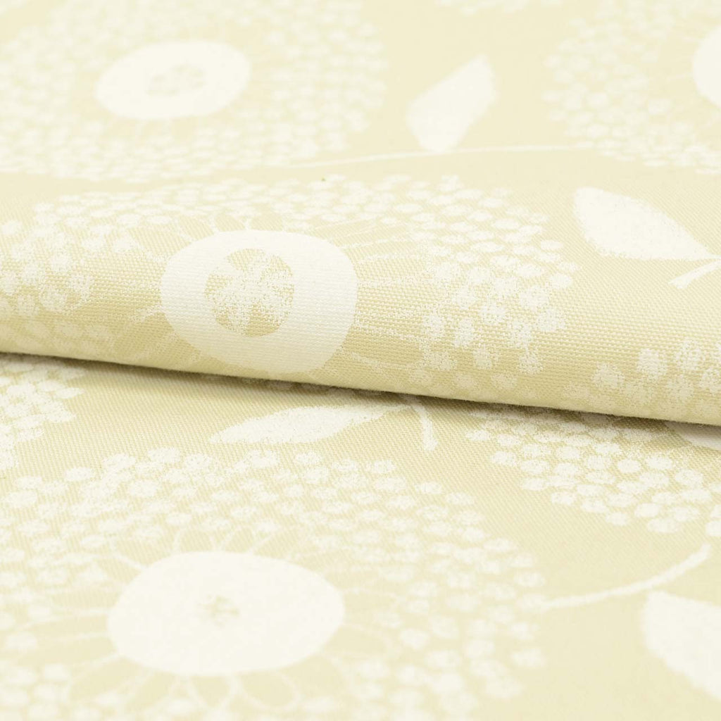 Vintage Japanese Obi | Nagoya Obi | Beige Cotton | Floral Pattern | Casual | Excellent | Sustainable | uu2592b