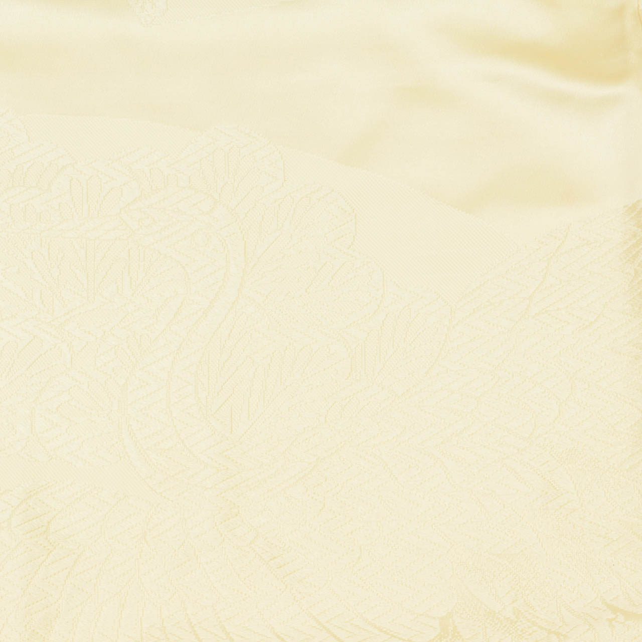 Vintage Japanese Kimono | Shiromuku | Cream Silk | Crane Flower Diamond | Kara-ori | Wedding | Sustainable | uu2701b