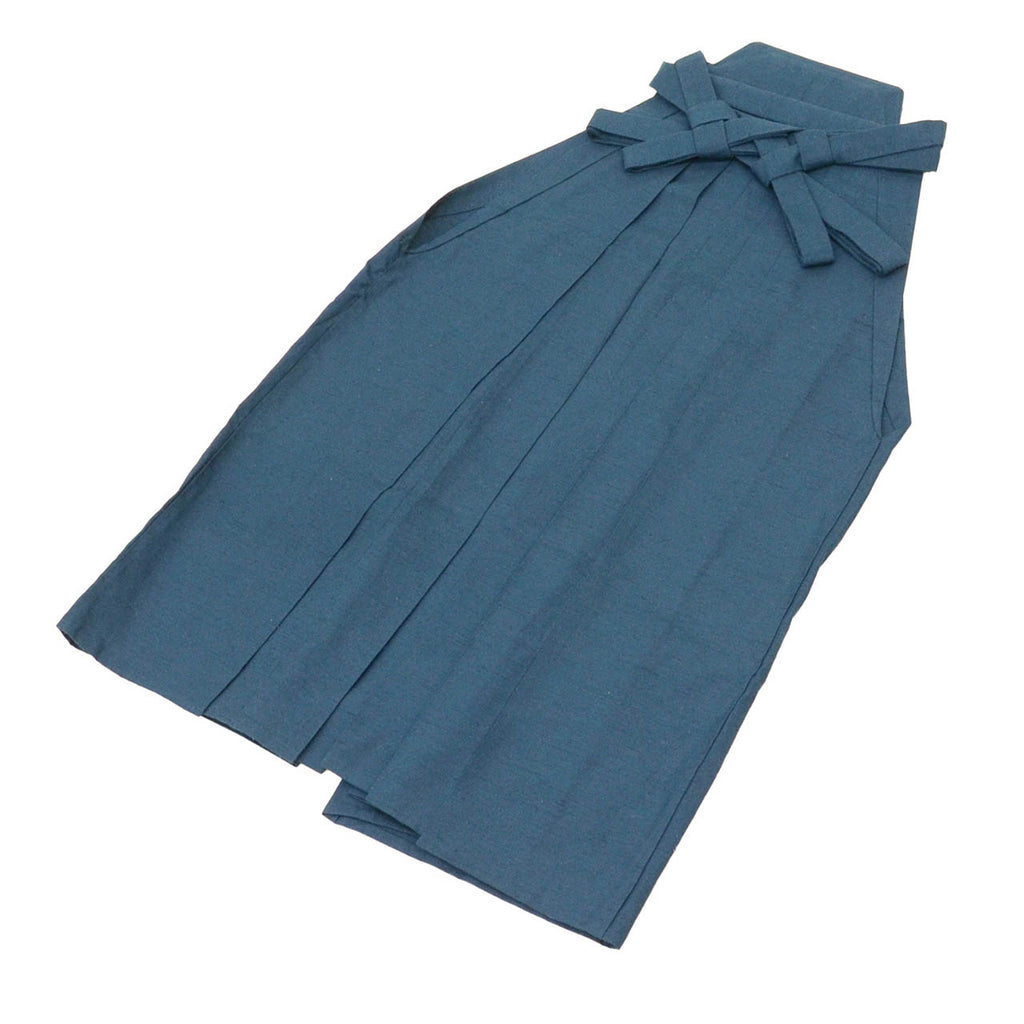Vintage Japanese Hakama | Men's Silk Hakama | Navy | Andon Style | Tsumugi | Sustainable | uu2724b