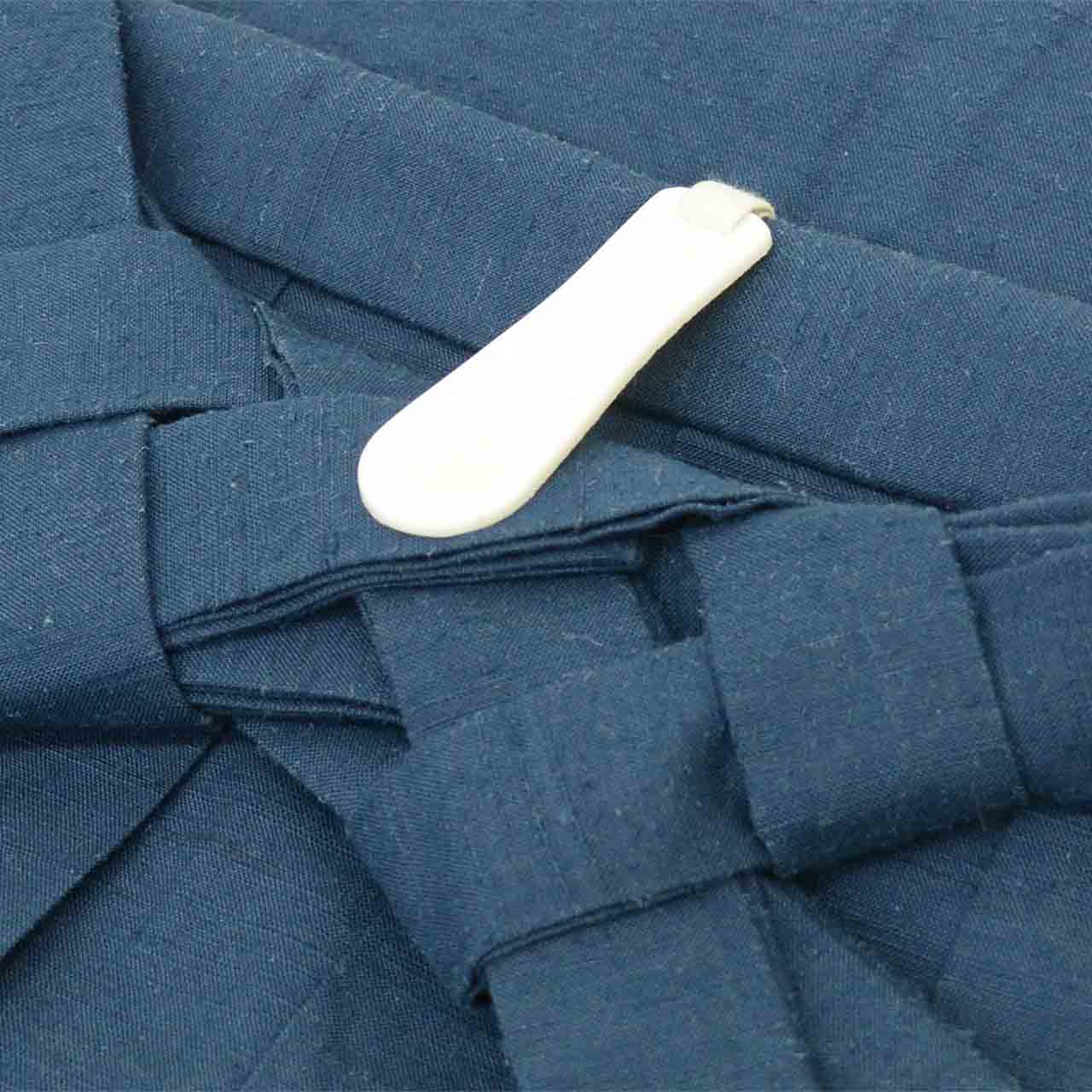 Vintage Japanese Hakama | Men's Silk Hakama | Navy | Andon Style | Tsumugi | Sustainable | uu2724b