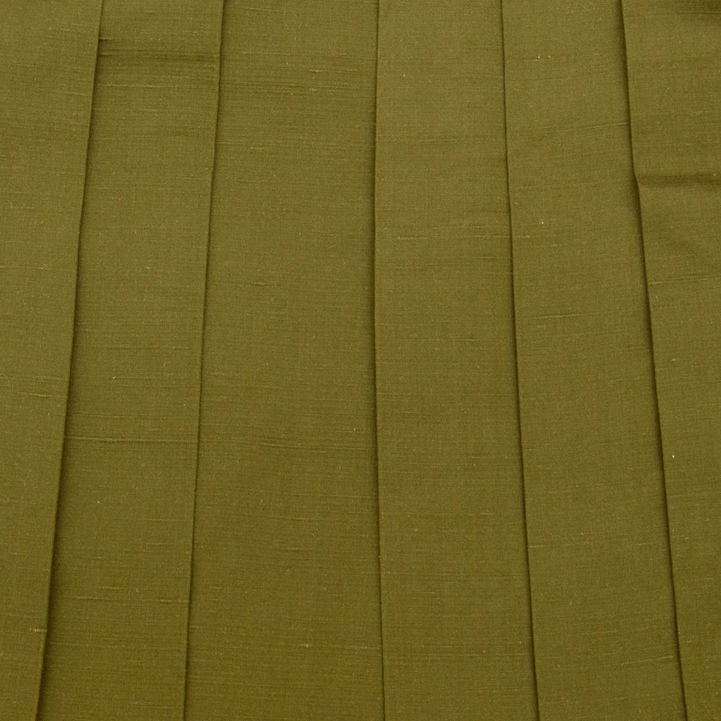 Vintage Japanese Hakama | Men's Silk Hakama | Dark Green | Andon Style | Tsumugi | Sustainable | uu2725b