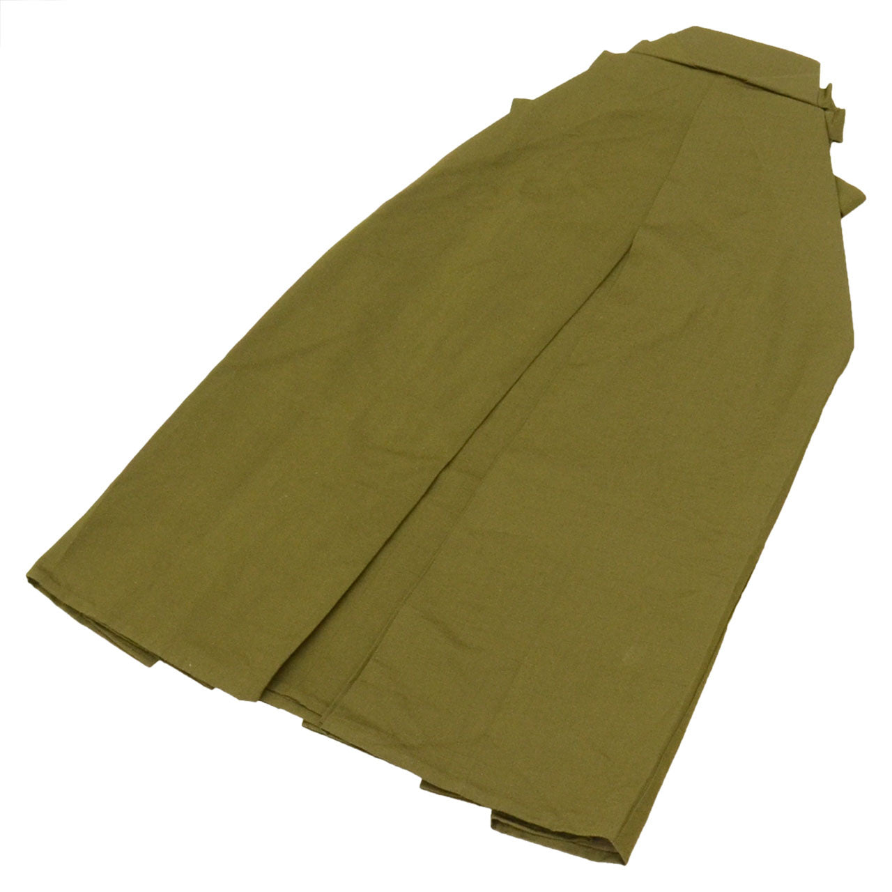Vintage Japanese Hakama | Men's Silk Hakama | Dark Green | Andon Style | Tsumugi | Sustainable | uu2725b
