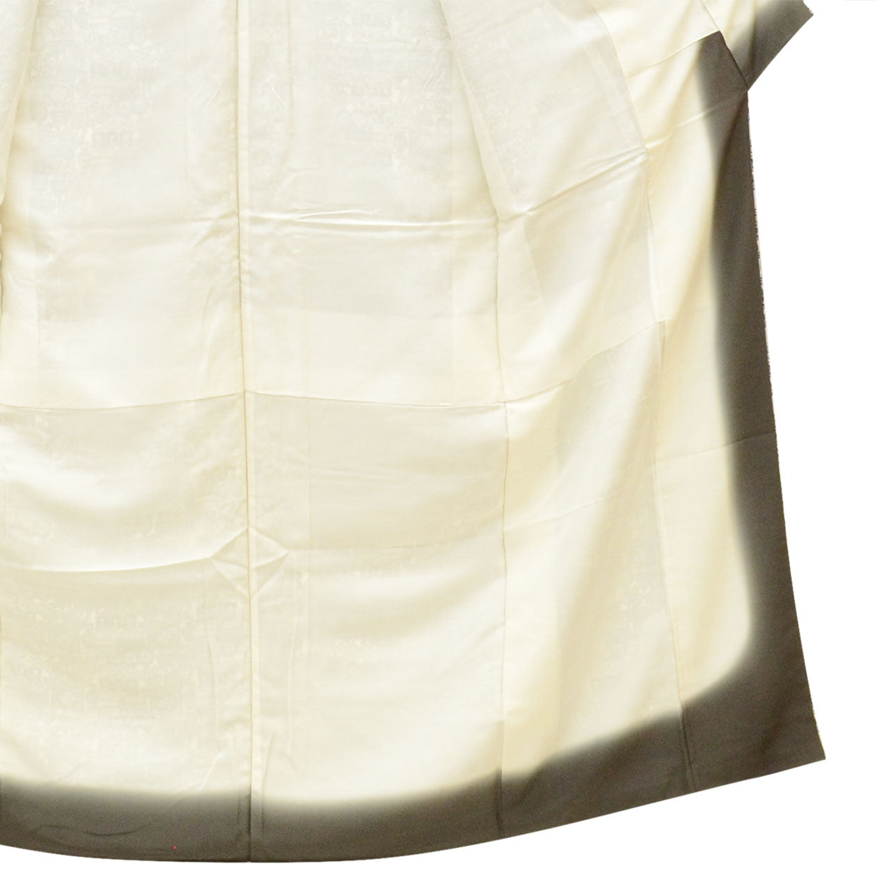 [Used] Recycled Kimono, Komon style, Pure Silk, Size S, Excellent Condition, Length 154.0cm (60.6in), Stencil Dyeing, Sleeve Length 65.0cm (25.6in), Lined, Ready-made, White, Material: Silk, Reuse, uu2768b 