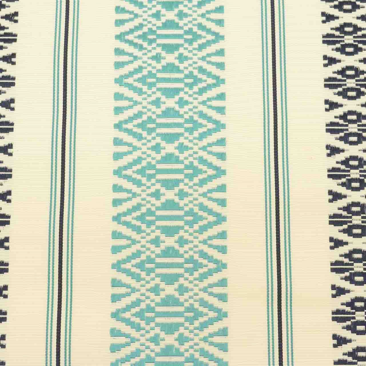 Vintage Japanese Obi | Nagoya Obi | White Blue Silk | Hakata献上 Pattern | Hakata-ori | Sustainable | uu2785b