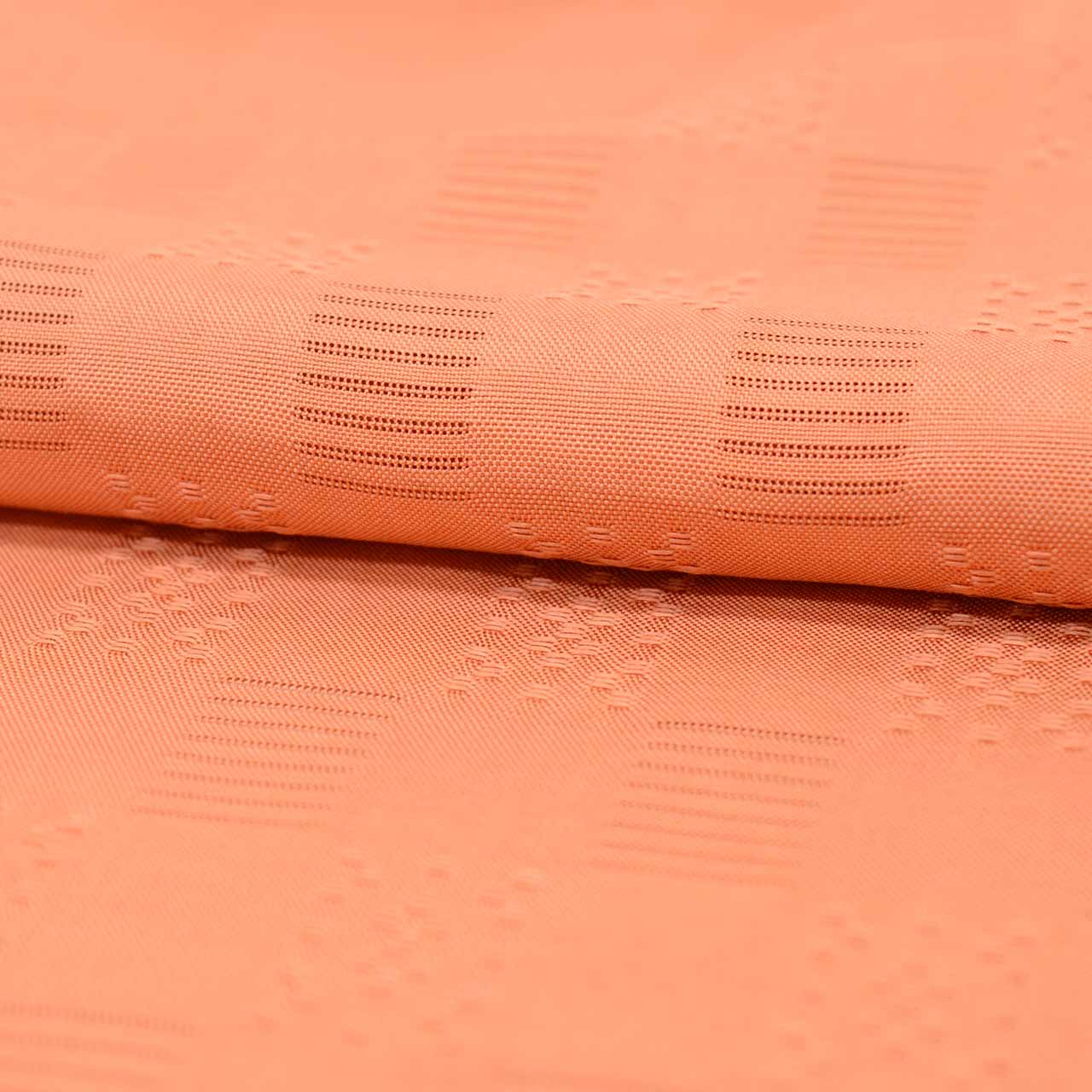 Vintage Japanese Kimono | Summer Iro-Muji | Orange Silk | One Crest | Flower Weave | Tall Size LL | Sustainable | Sustainable | uu2790b