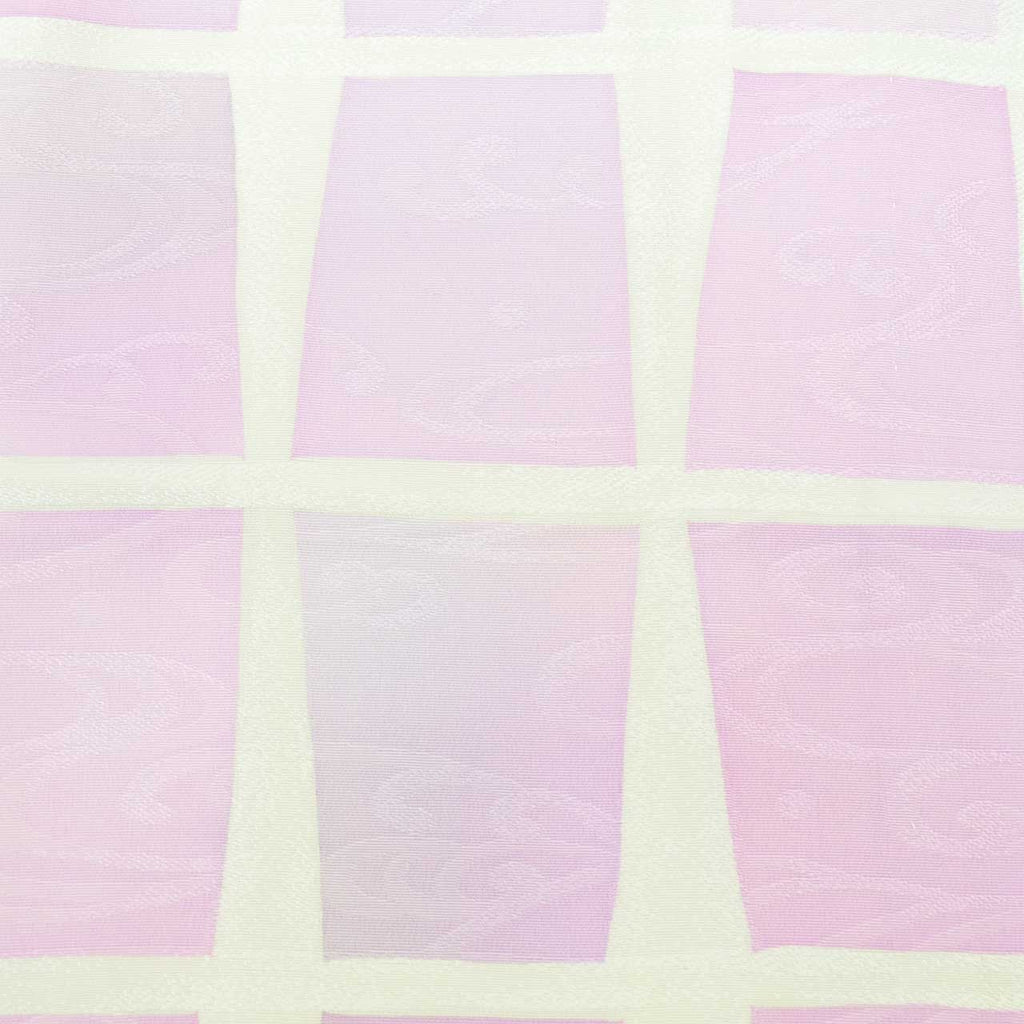[Used] Recycled Kimono, Komon Kimono, Pure Silk, Size M, Excellent Condition, Length 158.5cm (62.4in), Sleeve Length 62.8cm (24.7in), Unlined, Ready-made, Purple, Checkered Pattern, Flowing Water, Silk, Reuse uu2791b 