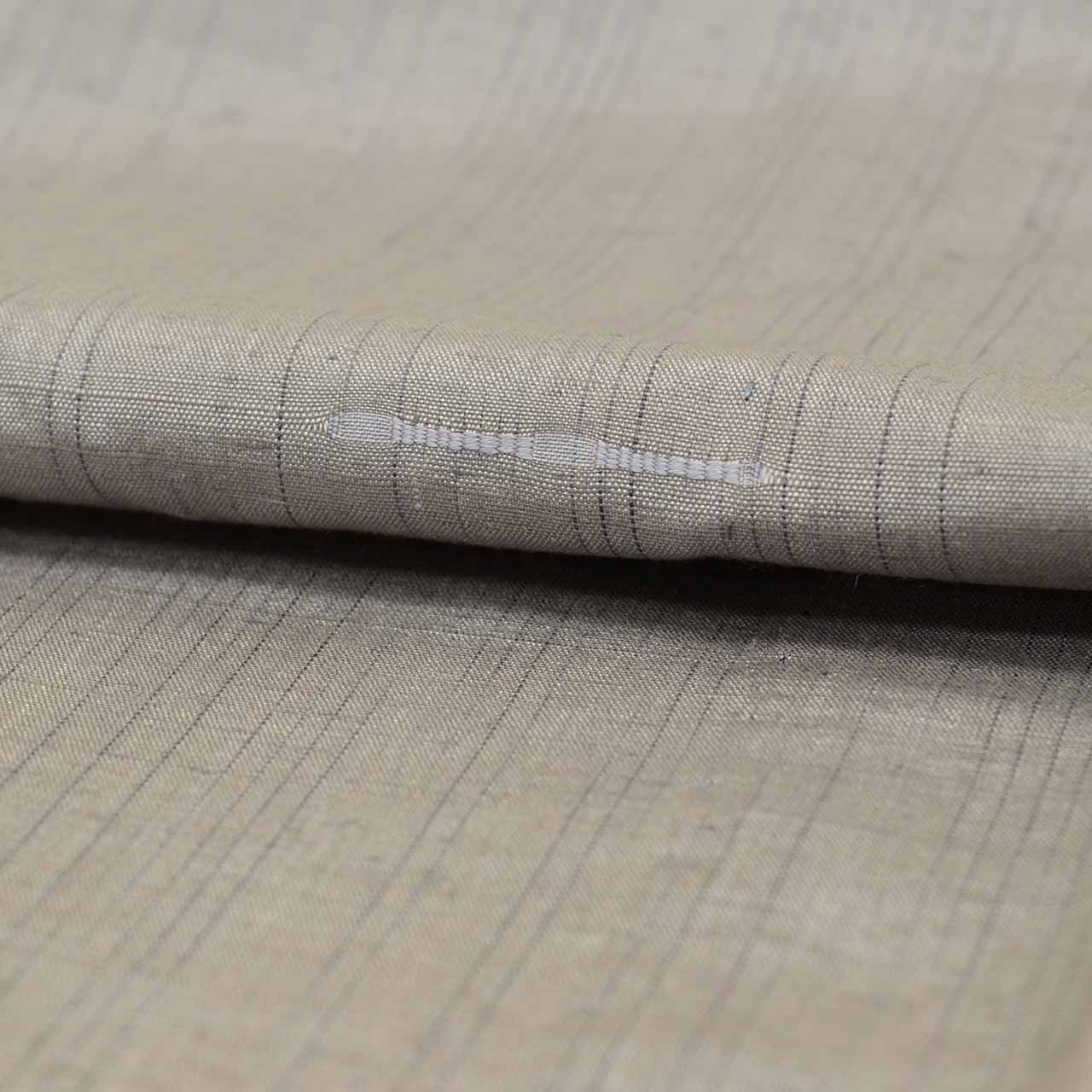 Vintage Japanese Kimono | Men's Tsumugi | Gray Silk | Solid | Unlined | Size S | Sustainable | Sustainable | uu2792b