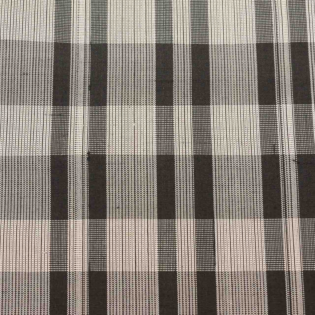 Vintage Japanese Kimono | Tsumugi | Gray Silk | Lattice Pattern | Unused | Unlined | Size L | Sustainable | Sustainable | uu2797b