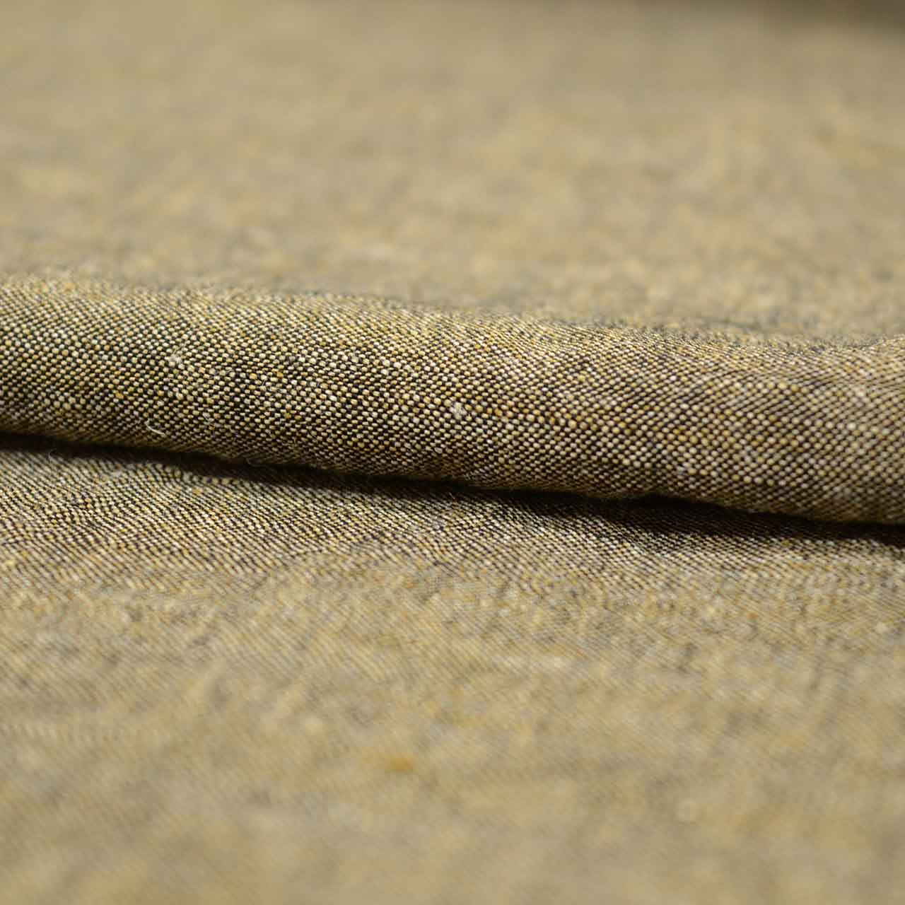 Vintage Japanese Kimono | Men's Summer Kimono | Brown Hemp Cotton | Solid | Unused | Size S | Sustainable | Sustainable | uu2806b