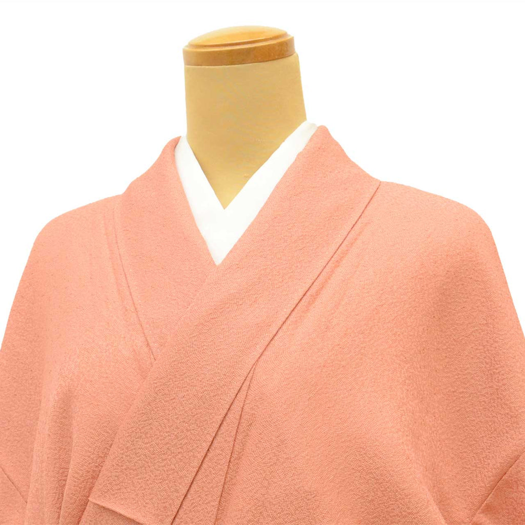 Vintage Japanese Kimono | Edo Komon | Silk | Shark Scale Samegomon | Fukure Weave | One Crest | Unused | Sustainable | vv0019